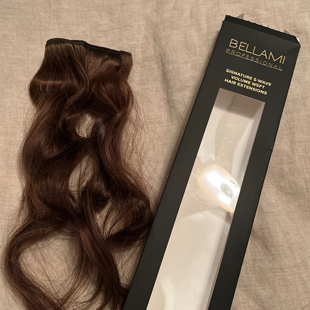 Bellami Signature Wave Weft Extensions - Choc. Brown